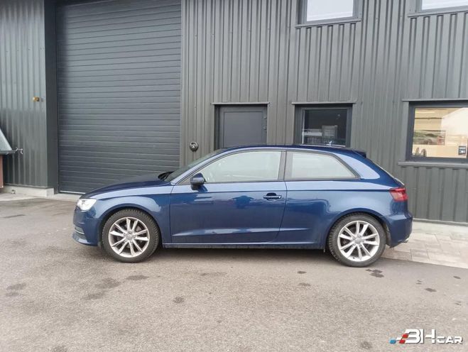 Audi A3 2.0 TDI 150CV BVM6 S-LINE CUIR ALCANTARA Bleu de 2013