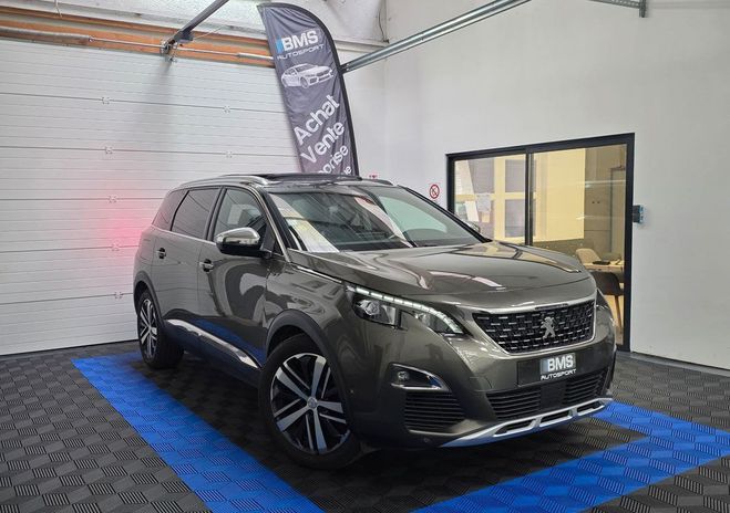 Peugeot 5008 GT 2.0 BlueHDI 180 (7 places, toit ouvra Gris de 2017
