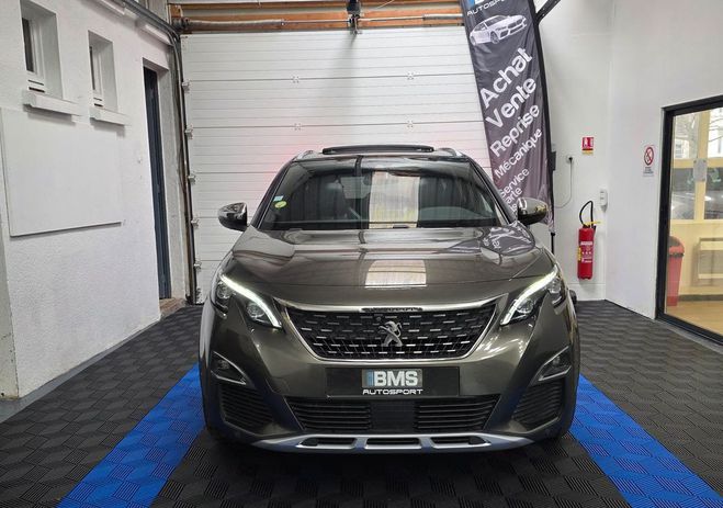 Peugeot 5008 GT 2.0 BlueHDI 180 (7 places, toit ouvra Gris de 2017