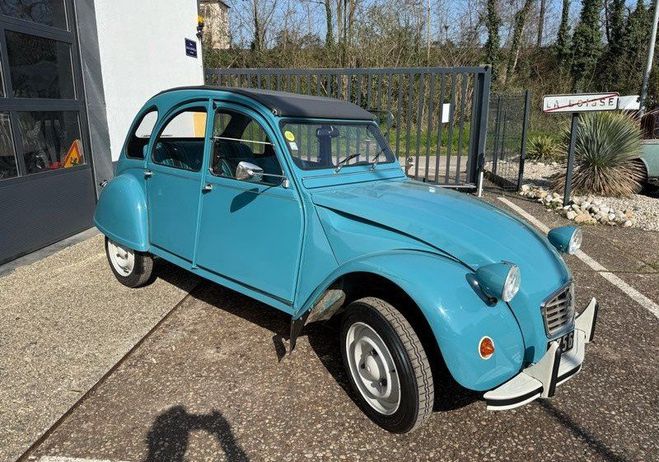 Citroen 2 CH 2 CV 2cv6 sp�cial 1982 bleu lagune  de 1982