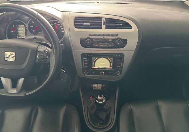 Seat Leon 1.6 tdi 105 reference copa-sieges chauff Gris de 2012