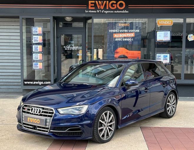 Audi S3 sportback 2.0 tfsi 300ch quattro s-troni Bleu de 2014