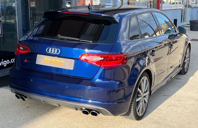 Audi S3 sportback 2.0 tfsi 300ch quattro s-troni Bleu de 2014