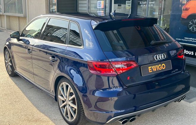 Audi S3 sportback 2.0 tfsi 300ch quattro s-troni Bleu de 2014