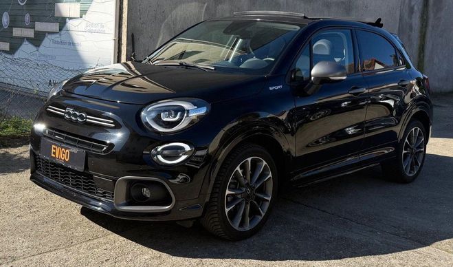 Fiat 500X 130 chdolcevita sport 1.5 dct 7 toit ouv Noir de 2024