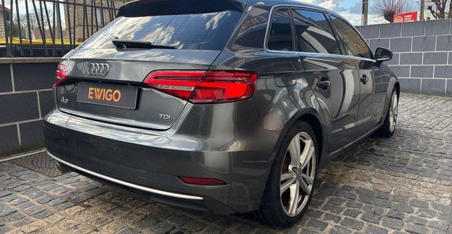 Audi A3 Sportback 1.6 tdi 115cv s-line virtual c Gris de 2018