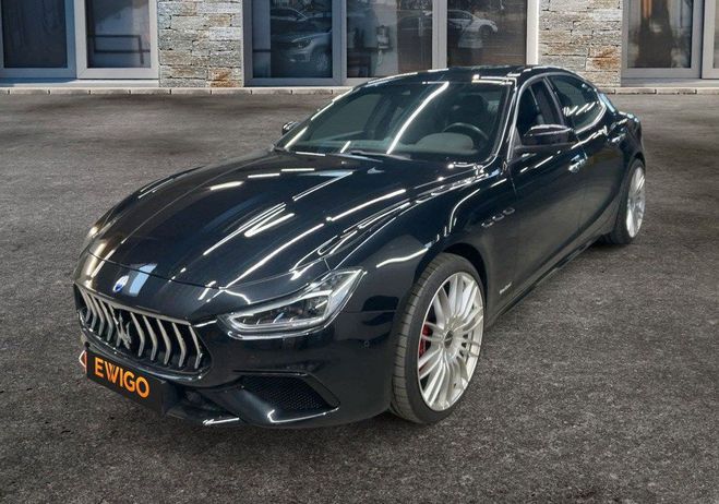 Maserati Ghibli gransport 3.0 v6 bi turbo 350ch bva8 val Noir de 2019