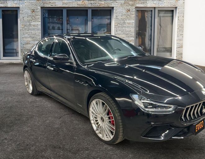 Maserati Ghibli gransport 3.0 v6 bi turbo 350ch bva8 val Noir de 2019