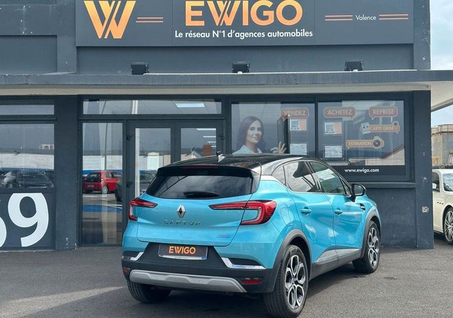 Renault Captur 1.6 e-tech 160ch hybrid phev 9.8kwh inte Bleu de 2020