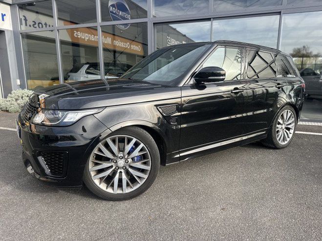 Land rover Range Rover Sport 5.0 V8 SUPERCHARGED 550 SVR MARK I Noir de 2016