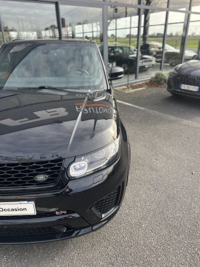 Land rover Range Rover Sport 5.0 V8 SUPERCHARGED 550 SVR MARK I Noir de 2016