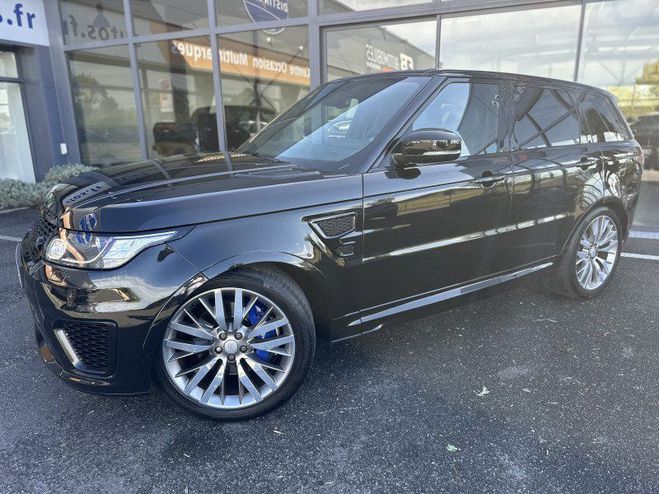 Land rover Range Rover Sport 5.0 V8 SUPERCHARGED 550 SVR MARK I Noir de 2016