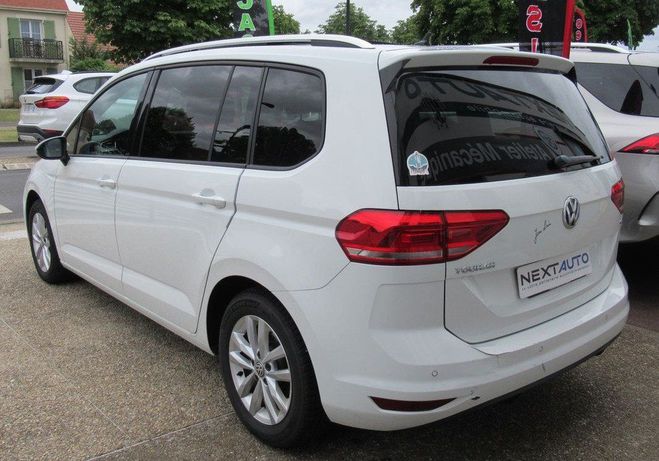 Volkswagen Touran 7 PLACES 1.2 TSI 110CH BLUEMOTION TECHNO Blanc de 2016