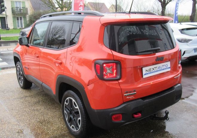 Jeep Renegade 2.0 MULTIJET S&S 170CH TRAILHAWK 4X4 BVA Orange de 2015