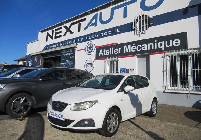 Seat Ibiza 1.4 16V 85CH REFERENCE 5P Blanc de 2010