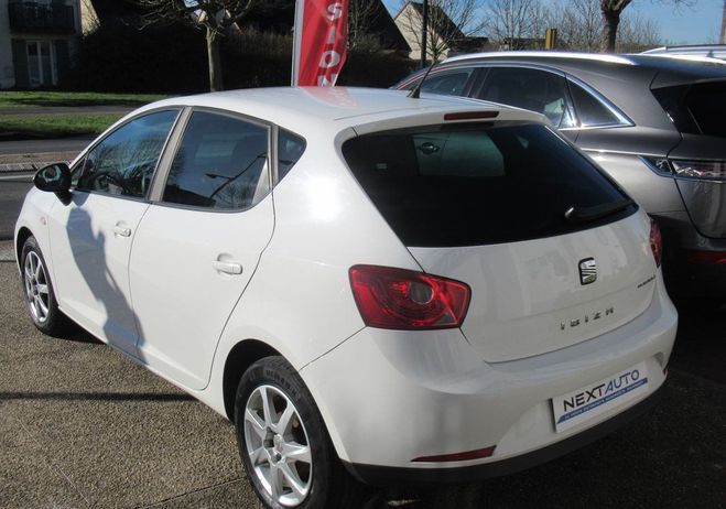 Seat Ibiza 1.4 16V 85CH REFERENCE 5P Blanc de 2010