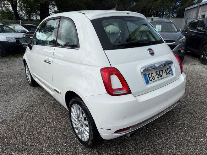 Fiat 500 1.2 8V 69CH CLUB Blanc de 2016