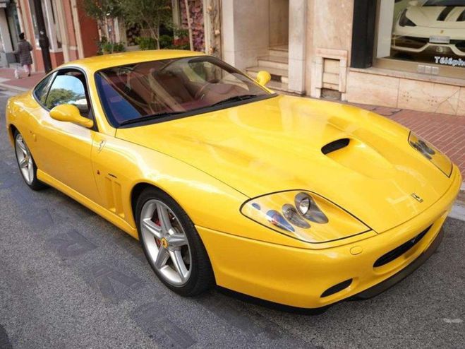 Ferrari 575 M Maranello V12 F1 Jaune de 2002