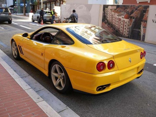 Ferrari 575 M Maranello V12 F1 Jaune de 2002
