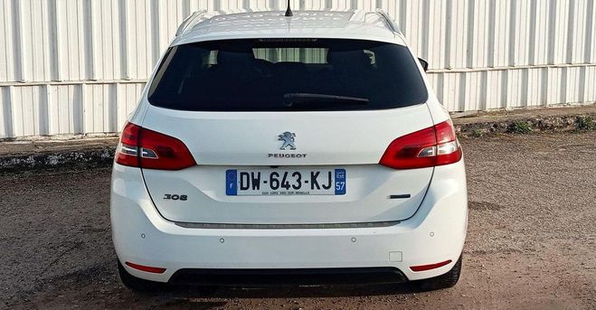 Peugeot 308 SW 1.6 BlueHDi 120ch S&S BVM6 Allure Blanc de 2015