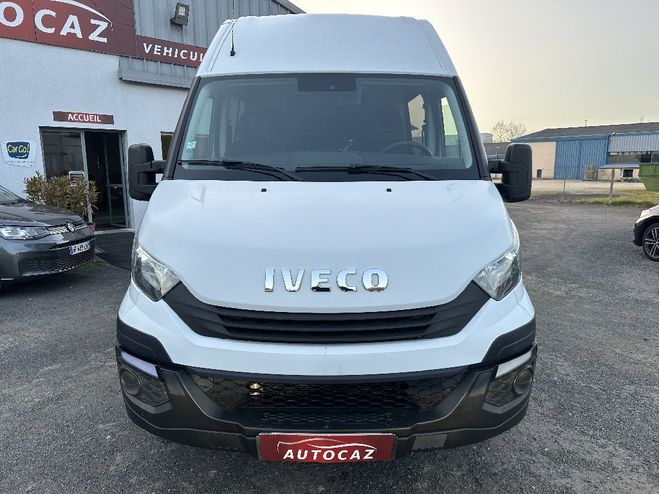 Iveco Daily CHASSIS CABINE 35C 14 EMP 3450 QUAD-LEAF Blanc de 2017