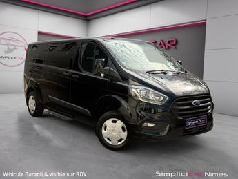  Voir d&eacute;tails -Ford Transit CUSTOM KOMBI L2H1 130 BVA 9 places Attel &agrave; N�mes (30)