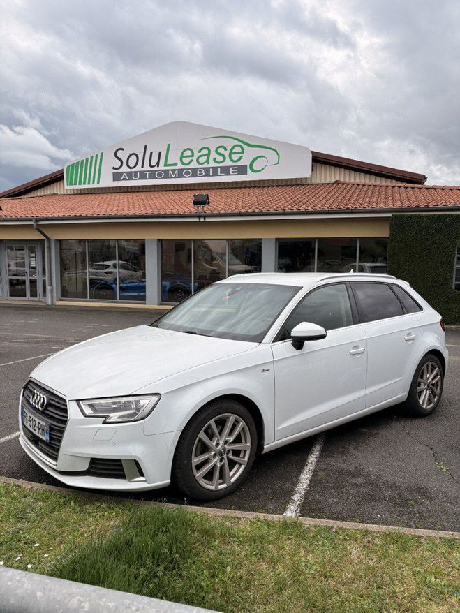 Audi A3 Sportback A3 Sline 8V 2.0 TDI 150ch Blanc de 2018