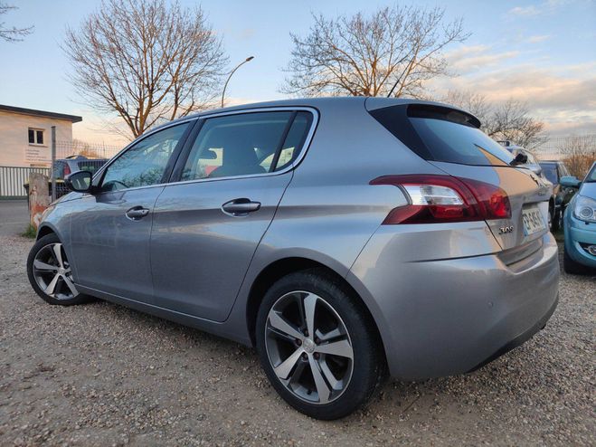 Peugeot 308 1.6 Blue-HDi 120 ch Allure * FULL LED* G Gris de 2016