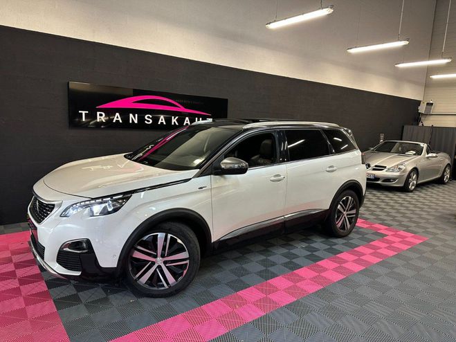 Peugeot 5008 BlueHDi 180ch SS EAT8 GT 7 PLACES / CARP Blanc de 2019