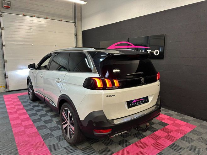 Peugeot 5008 BlueHDi 180ch SS EAT8 GT 7 PLACES / CARP Blanc de 2019