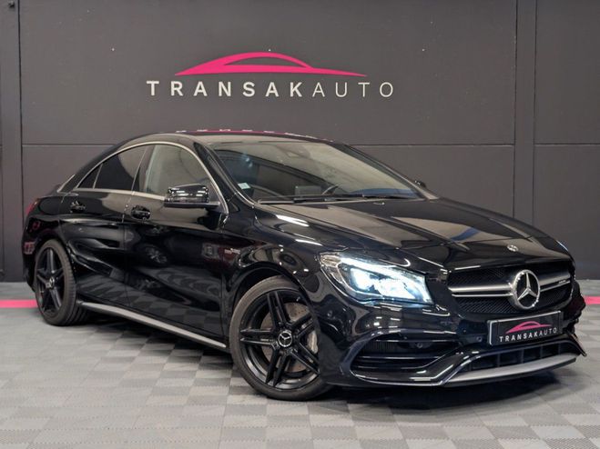 Mercedes Classe CLA CLASSE 45 AMG 4Matic - SUIVI COMPLET - 4 Noir de 2017