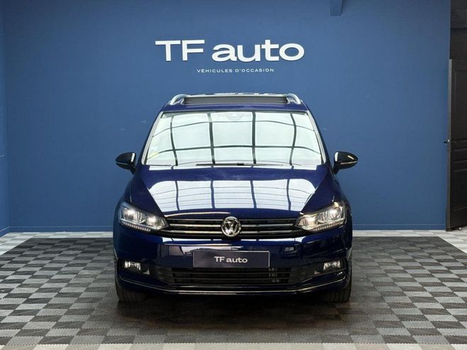 Volkswagen Touran IQ.Drive 2.0 TDI 115 DSG 7 - 7 places BLEU FONCE de 2020