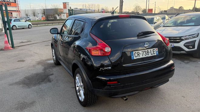 Nissan Juke 1.6 E 117 TEKNA CVT CUIR FULL BO�TE AUTO Noir de 2013