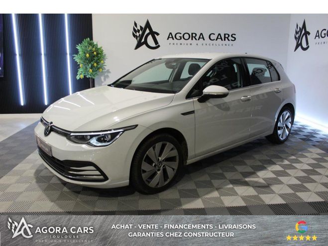 Volkswagen Golf 2.0 TDI SCR - 150 - BV DSG 7 VIII BERLIN BLANC de 2020