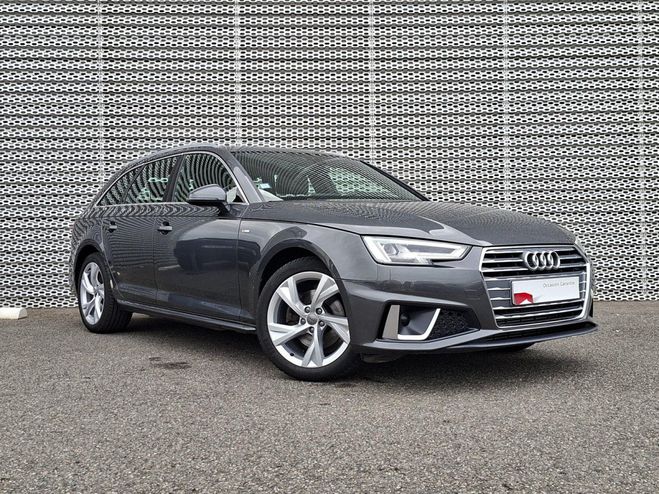 Audi A4 AVANT 2.0 TFSI ultra 190 S tronic 7 S li Gris de 2018