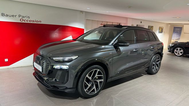 Audi Q6 e-tron 306 ch 100 kWh performance S line Gris de 2024