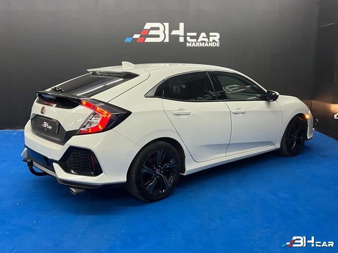 Honda Civic X (5 portes) 1.0 i-VTEC 126ch Executive  Blanc de 2018