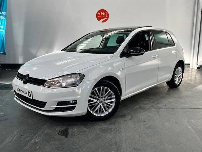 Cliquer pour voir la photo suivante Volkswagen Golf VII 1.6 TDI 105 FAP BlueMotion Technolog BLANC de 2014