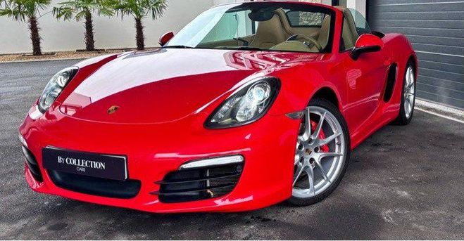 Porsche Boxster S 981 | 3.4 L 315 CH PDK PACK CHRONO Fai Rouge de 2014