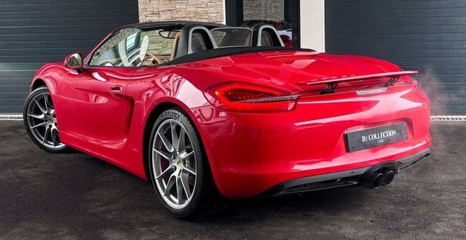 Porsche Boxster S 981 | 3.4 L 315 CH PDK PACK CHRONO Fai Rouge de 2014