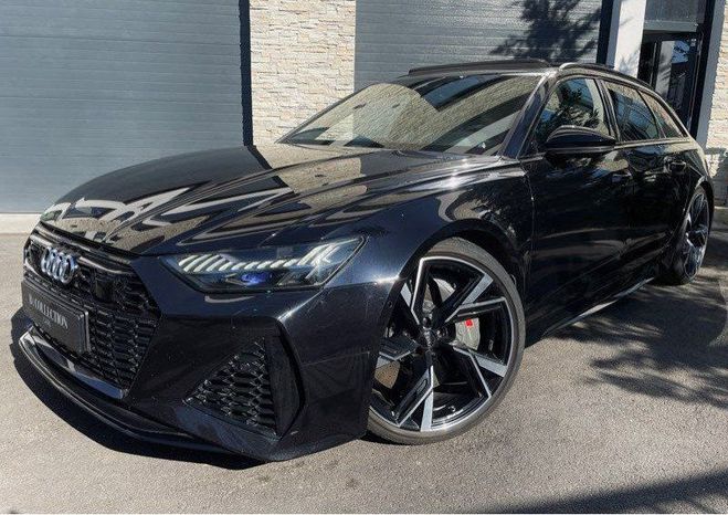 Audi RS6 AVANT | V8 4.0 TFSI BITURBO 600 ch| 360  Noir de 2020