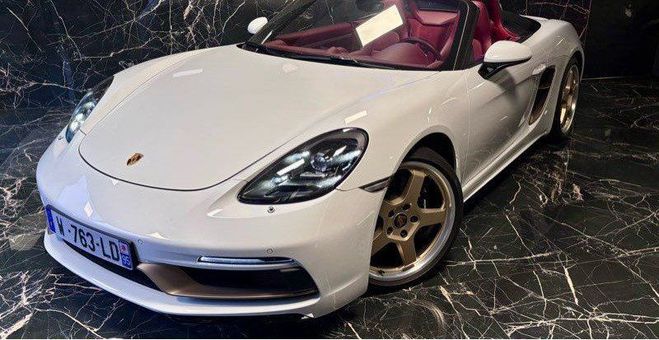 Porsche 718 BOXSTER GTS �DITION 25 ans | 4.0 L FLAT  Blanc de 2021