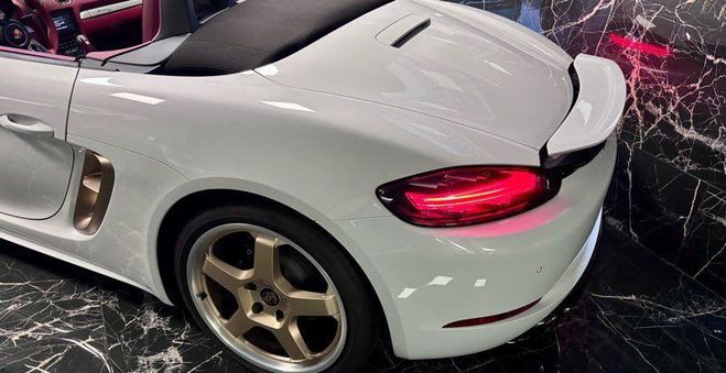 Porsche 718 BOXSTER GTS �DITION 25 ans | 4.0 L FLAT  Blanc de 2021