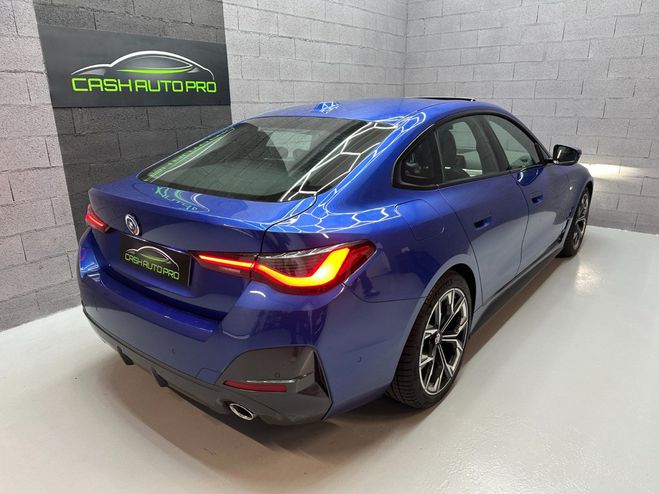 BMW Serie 4 Gran Coupe G26 420d 190 ch BVA8 M Sport Bleu de 2022