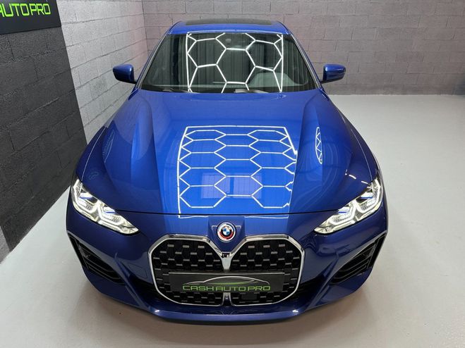 BMW Serie 4 Gran Coupe G26 420d 190 ch BVA8 M Sport Bleu de 2022