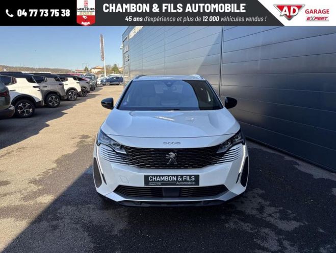 Peugeot 5008 Hybrid 136 e-DCS6 Allure Pack Blanc de 2024