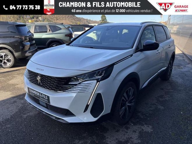 Peugeot 5008 Hybrid 136 e-DCS6 Allure Pack Blanc de 2024