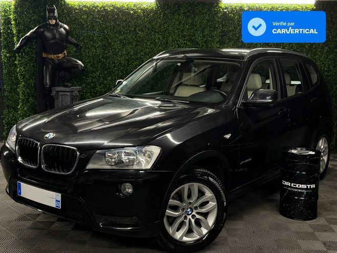 BMW X3 F25 LUXE 20D XDRIVE 2.0 184 Cv BVM6 INTE Noir M�tallis� de 2011