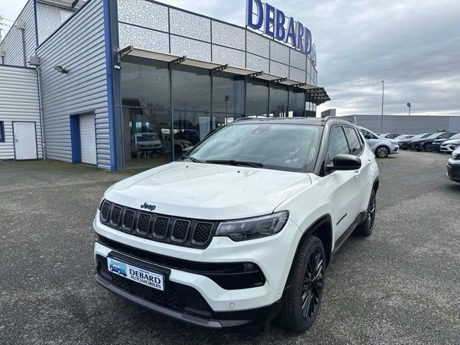 Jeep Compass 1.3 TURBO T4 240CH PHEV 4XE S AT6 EAWD Blc/ T Noir de 2023