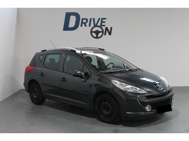 Cliquer pour voir la photo suivante Peugeot 207 SW 1.6 HDi 16V - 90 BREAK Active PHASE 2 GRIS FONCE de 2009